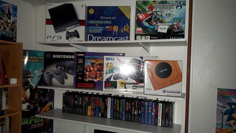 Dreamcast, Playstation 3, mario kart 8, gamecube, sega megadrive, nintendo, super nintendo, star fox,